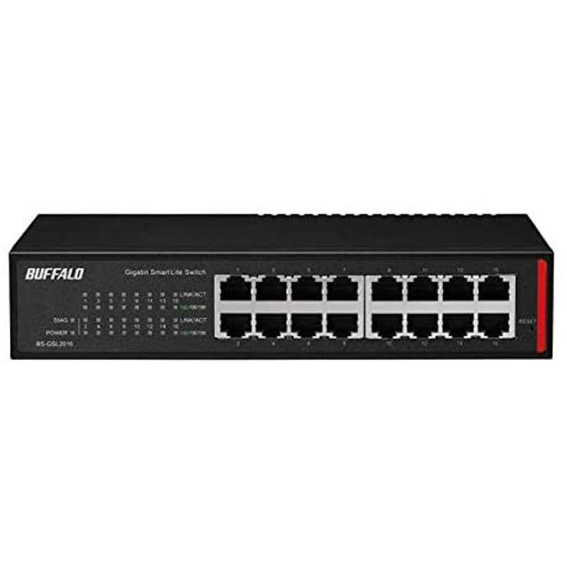 バッファロー Buffalo パソコン周辺機器 Giga Bs Gsl16 法人向け Giga Layer2 Layer2 スマートlite スイッチ 16ポート ジェネラルヒル