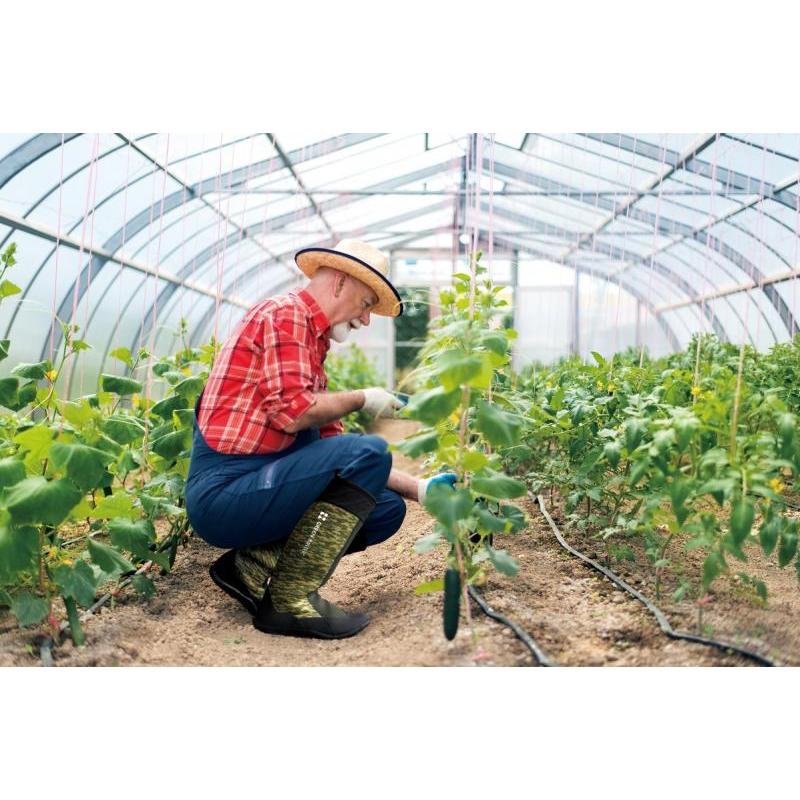 アトム 農業・園芸用長靴 2628 グリーンマスター アクティブ 迷彩 防水