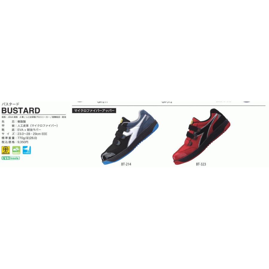 安全靴 DIADORA ディアドラ DONKEL ドンケル BUSTARD バスタード BT214 BT323 軽量 耐滑 :DIADORA- BUSTARD:バンブーロード - 通販 - Yahoo!ショッピング 安全靴 DIADORA ディアドラ DONKEL ドンケル BUSTARD バスタード BT214 BT323 軽量 耐滑 :DIADORA- BUSTARD:バンブーロード - 通販 - Yahoo!ショッピング