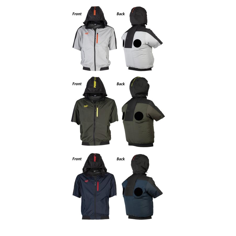 PUMA WORKWEAR 作業ウェアPUMA プーマ 空調服 エアツイスト フーディ