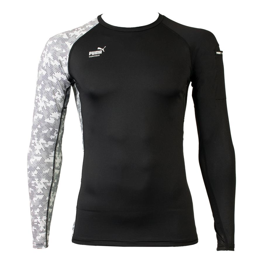 作業ウェアPUMA長袖パフォーマンスウェア プーマ インナー 長袖 PW-2020N PUMA WORKWEAR プーマワークウェア | PUMA WORKWEAR | 04