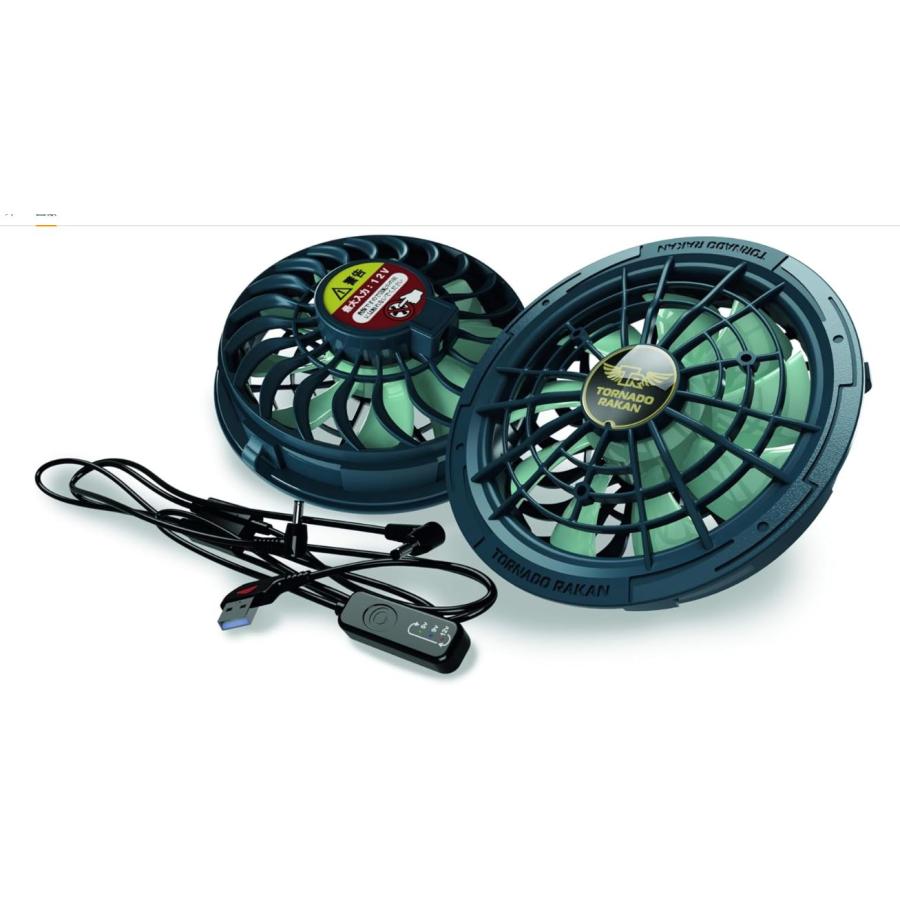 空調服セット　トルネードラカン 楽天市場】TR 空調服 用 専用ファンセット FS6-500 トルネード