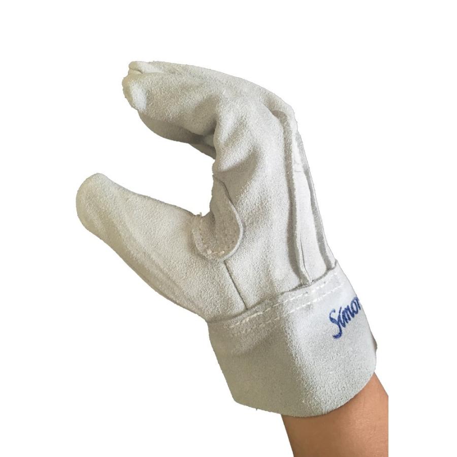 シモン （10双セット）シモン 革手袋 牛床革 107AP 検査 革手 5