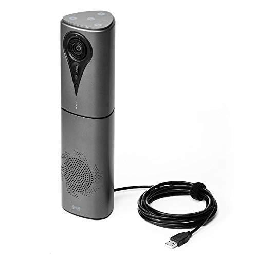 サンワダイレクト 会議用マイクスピーカー カメラ内蔵 Zoom Skype Teams 対応 USB接続 WEB会議 テレワーク 400-MC013