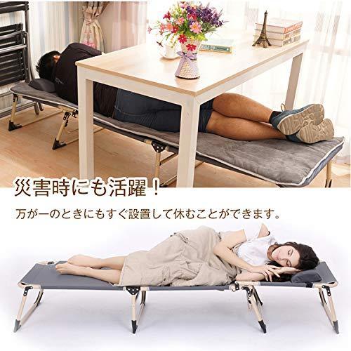 高額売筋 Seiyishi キャンプ コット 折りたたみベッド アウトドアベッド 軽量 折りたたみ式 ベッド 枕付き キャン Apprisen Com