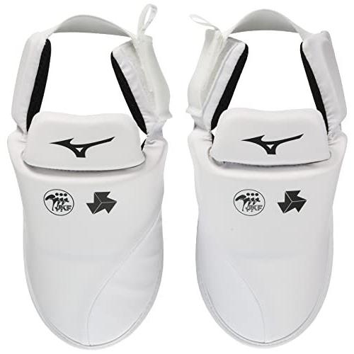 MIZUNO (ミズノ) 空手 防具 インステップガード (左右1組) 23JHA252 01:ホワイト S