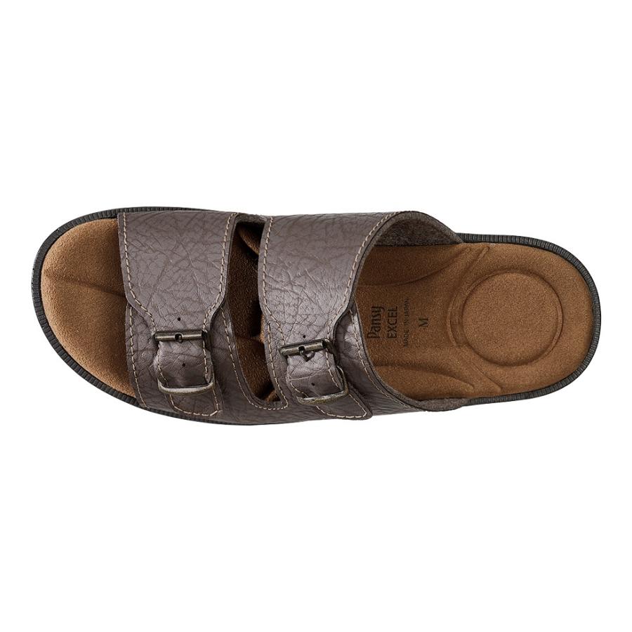 パンジー サンダル 紳士用 サンダル Pansy メンズ フィット感を調整できるダブルベルトデザイン 安心の日本製 9030