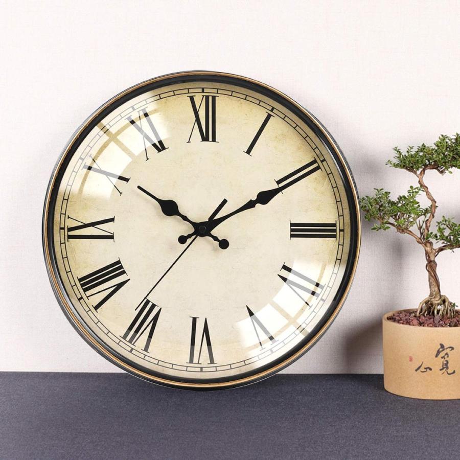 壁掛け時計 連続秒針 サイレント 球面ガラス おしゃれ 正確性 新生活