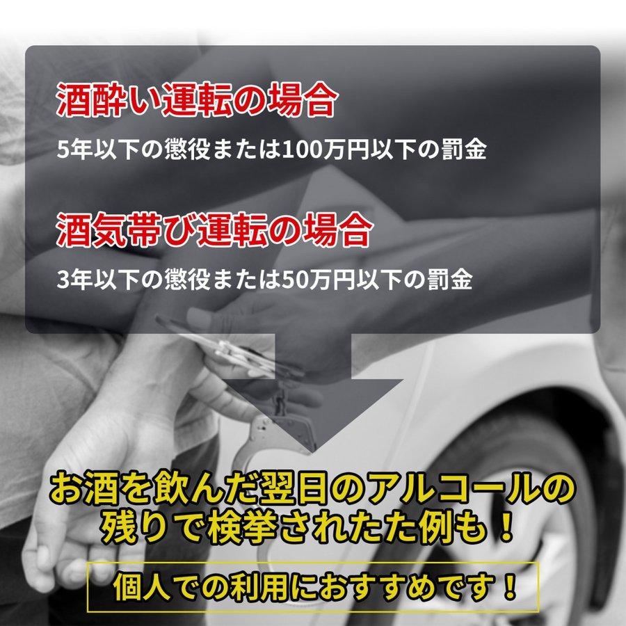10個セット アルコールチェッカー アルコール検知器 業務用 日本製 小林薬品 RABLISS 期間限定特価品 警察 0.00mg 電子音 KO270  測定 最小表示 L 認定 吹きかけ式