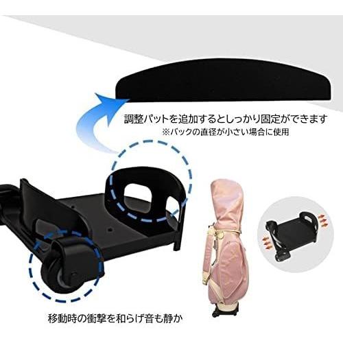 ゴルフバッグキャリー 脱着式ゴルフバックキャリー 電車移動も