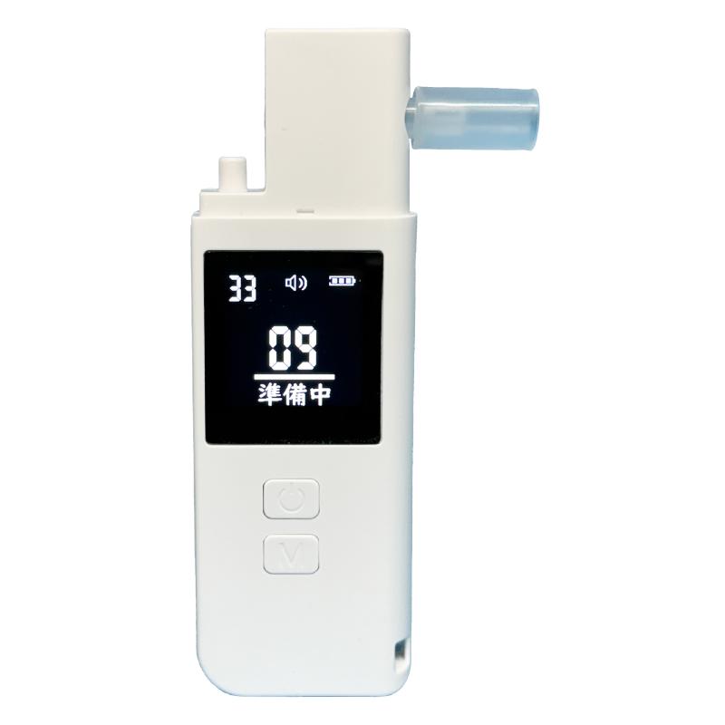10個セット 日本製ポータブルアルコールチェッカー OMHC-AC002 運転 チェック 義務 記録 簡単 素早い 測定 アルコール 充電 車 会社_3