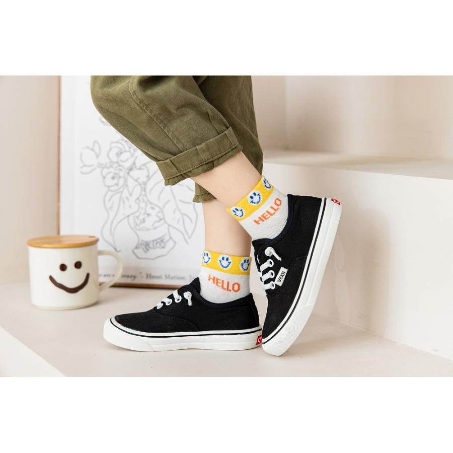 送料無料 靴下 キッズ 夏用 メッシュ こども 子供用ショートソックス 男の子 5足セット |靴下 ソックス  速乾 消臭 【b22108】(メール便) |  | 13