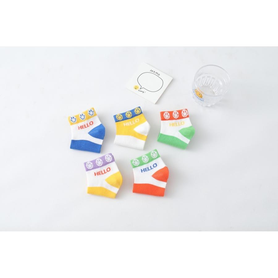 送料無料 靴下 キッズ 夏用 メッシュ こども 子供用ショートソックス 男の子 5足セット |靴下 ソックス  速乾 消臭 【b22108】(メール便) |  | 02