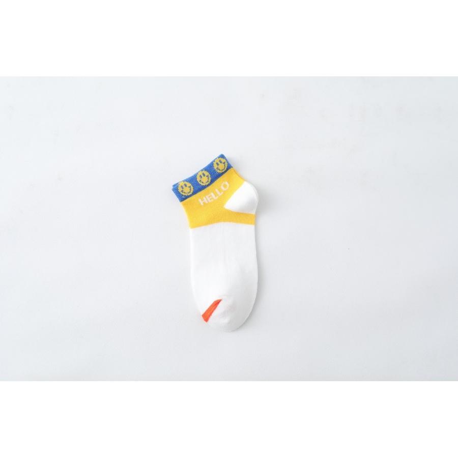 送料無料 靴下 キッズ 夏用 メッシュ こども 子供用ショートソックス 男の子 5足セット |靴下 ソックス  速乾 消臭 【b22108】(メール便) |  | 07