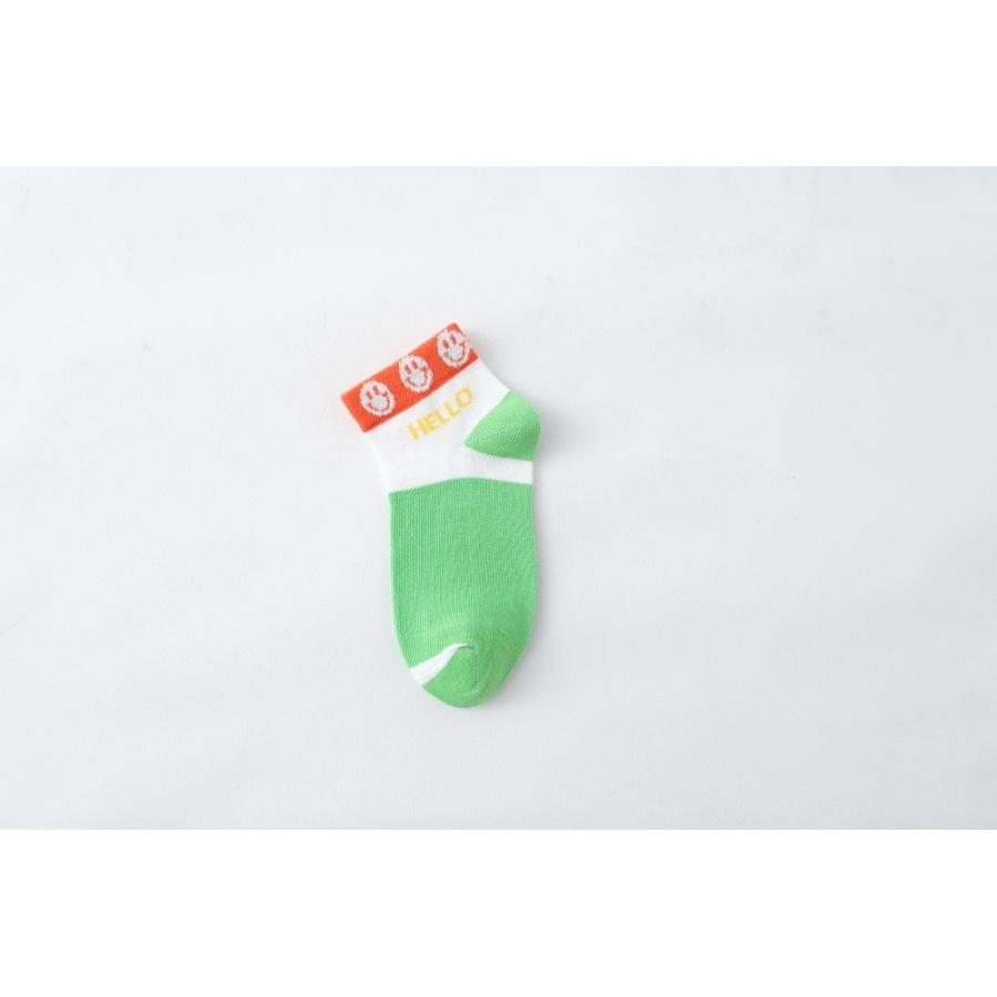 送料無料 靴下 キッズ 夏用 メッシュ こども 子供用ショートソックス 男の子 5足セット |靴下 ソックス  速乾 消臭 【b22108】(メール便) |  | 09