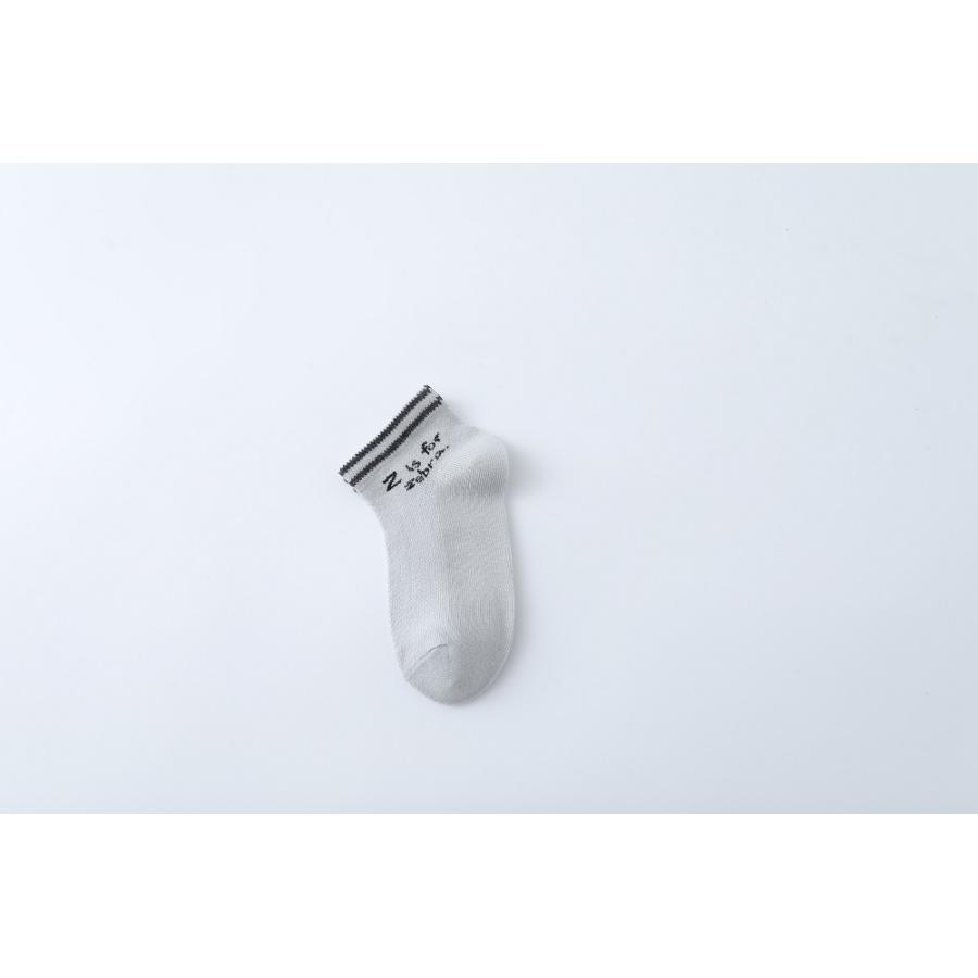 送料無料 靴下 キッズ 夏用 メッシュ こども 子供用ショートソックス 男の子 5足セット |靴下 ソックス  速乾 消臭 【b22109】(メール便) |  | 12