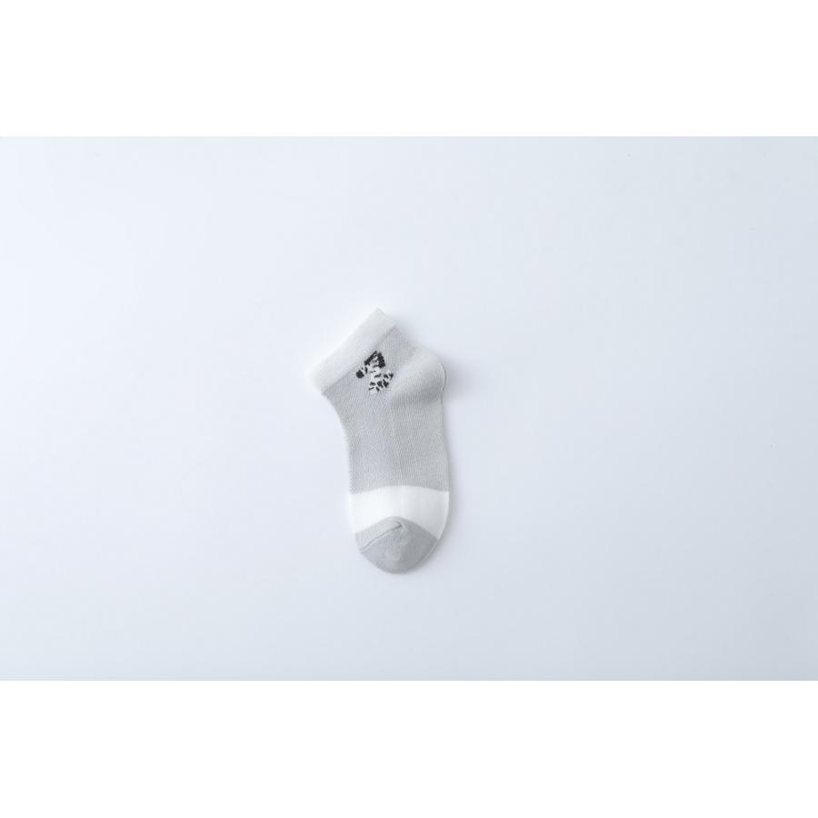 送料無料 靴下 キッズ 夏用 メッシュ こども 子供用ショートソックス 男の子 5足セット |靴下 ソックス  速乾 消臭 【b22109】(メール便) |  | 15