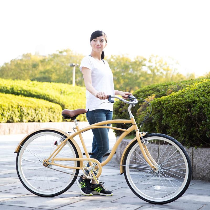 ビーチクルーザー ビーチサイクル 26インチ 自転車 おしゃれ 街 ビーチクルーザー ビーチサイクル 26インチ 自転車 おしゃれ 街
