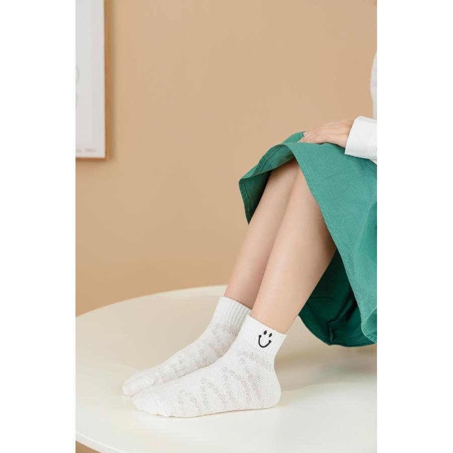 送料無料 靴下 キッズ 夏用 こども 女の子 子供用ソックス 5足セット |靴下 ソックス 速乾 消臭 【g22006】(メール便) |  | 10