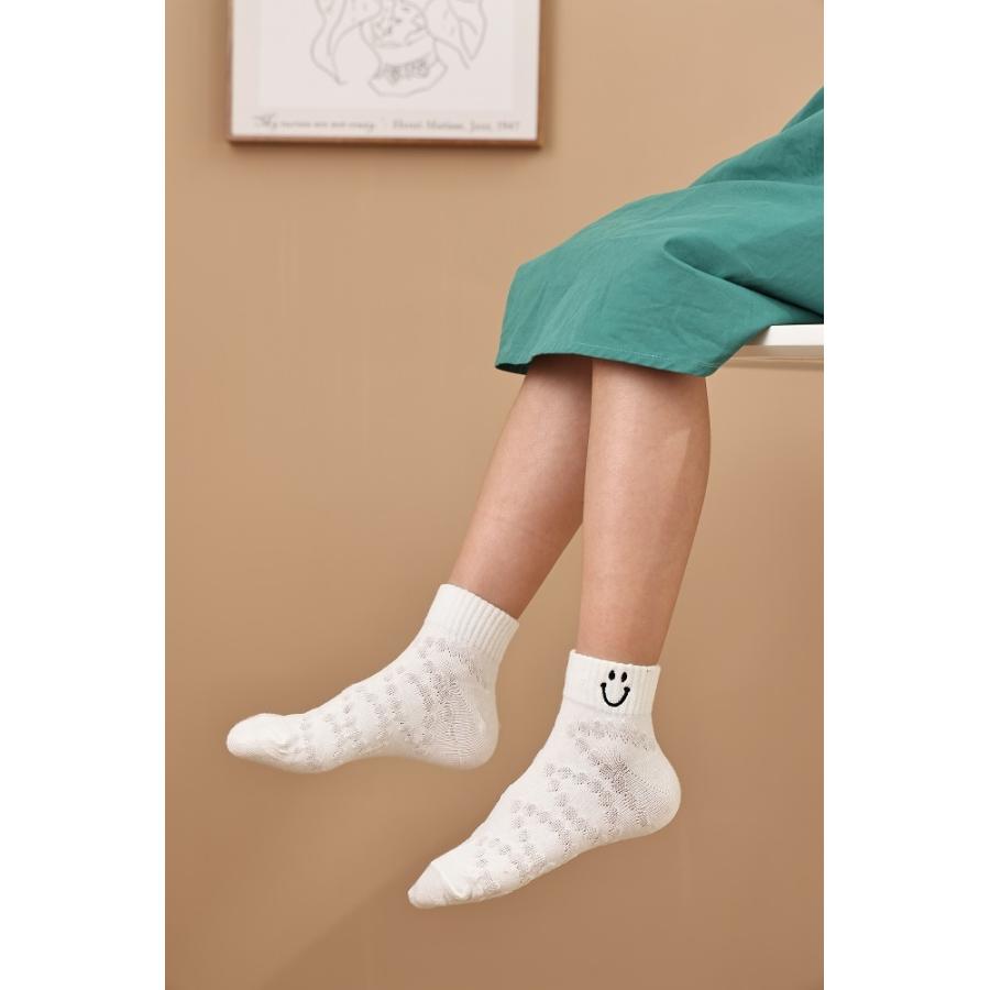 送料無料 靴下 キッズ 夏用 こども 女の子 子供用ソックス 5足セット |靴下 ソックス 速乾 消臭 【g22006】(メール便) |  | 11