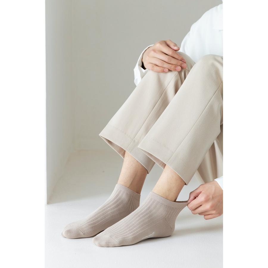 送料無料 靴下 メンズ  5足セット 男性用靴下 |ストライプ柄 くるぶし 綿 春夏 紳士靴下 用 誕生日  【m9201】(メール便) |  | 05