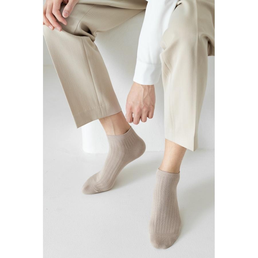 送料無料 靴下 メンズ  5足セット 男性用靴下 |ストライプ柄 くるぶし 綿 春夏 紳士靴下 用 誕生日  【m9201】(メール便) |  | 06