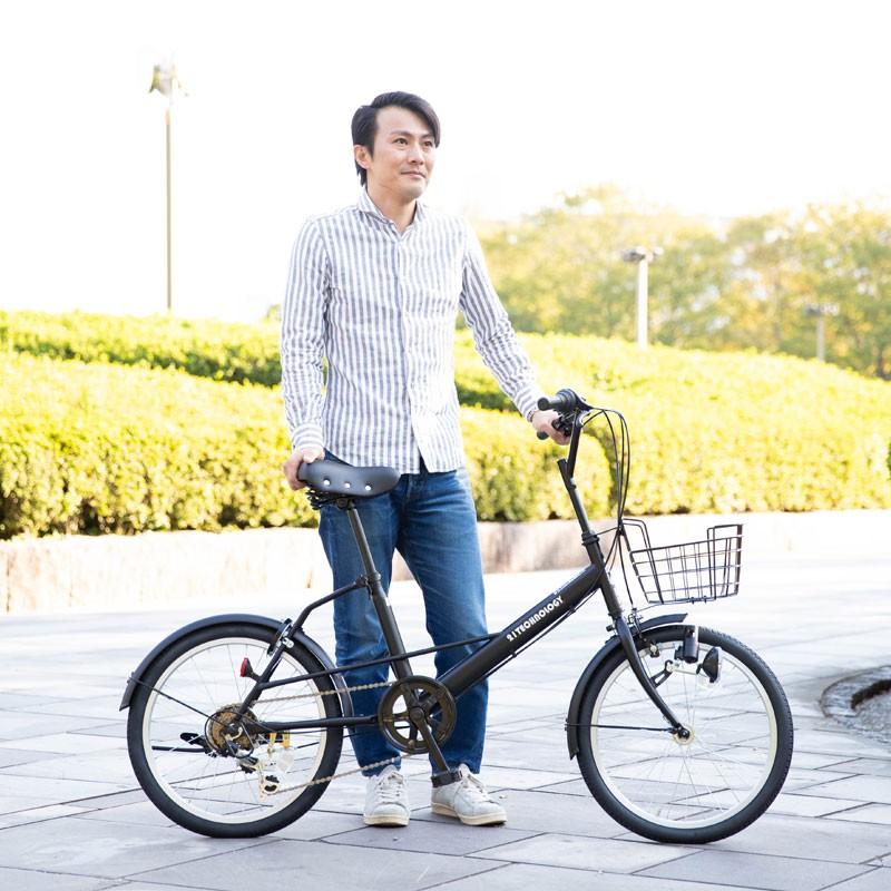 21Technology 自転車 ミニベロ 小径車 20インチ シマノ製 6段