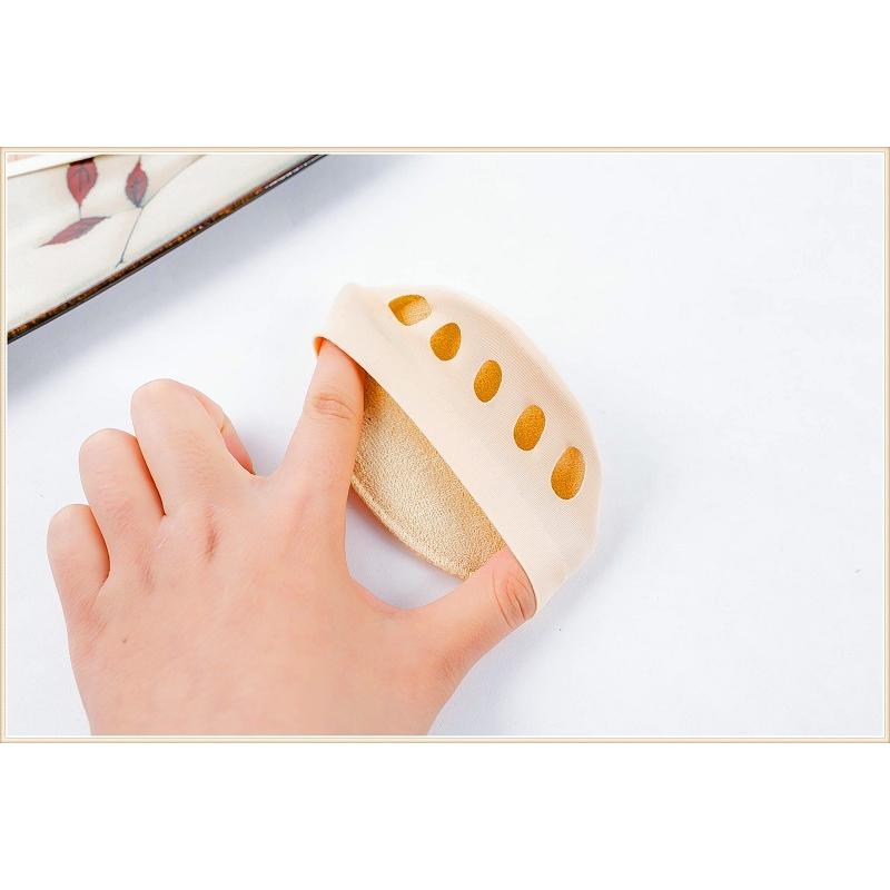 靴下 ソックス レディース 女性用 五本指 2足セット サンダル用 足裏パッド 滑り止め フリーサイズ 送料無料 メール便 W0551 |  | 05