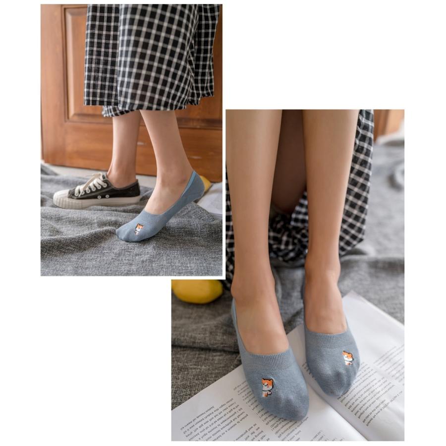 靴下 ソックス レディース 女性用  5足セット フリーサイズ 色お任せ プレゼント かわいい おしゃれ 送料無料 メール便 W0624 |  | 05