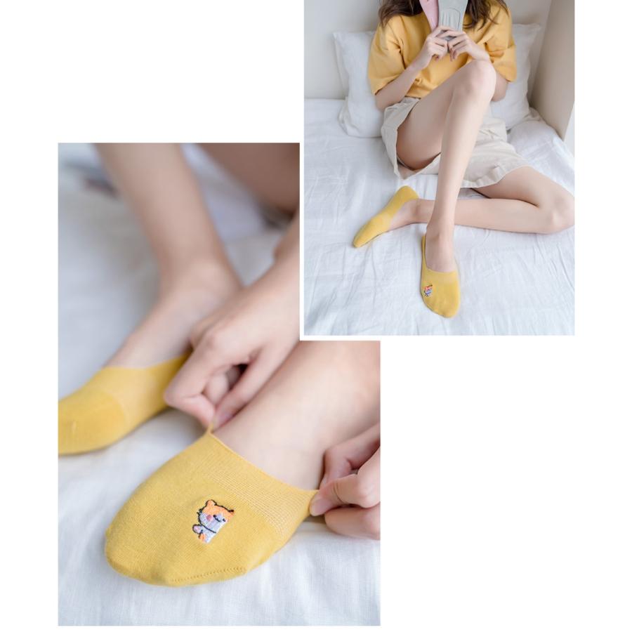 靴下 ソックス レディース 女性用  5足セット フリーサイズ 色お任せ プレゼント かわいい おしゃれ 送料無料 メール便 W0624 |  | 06