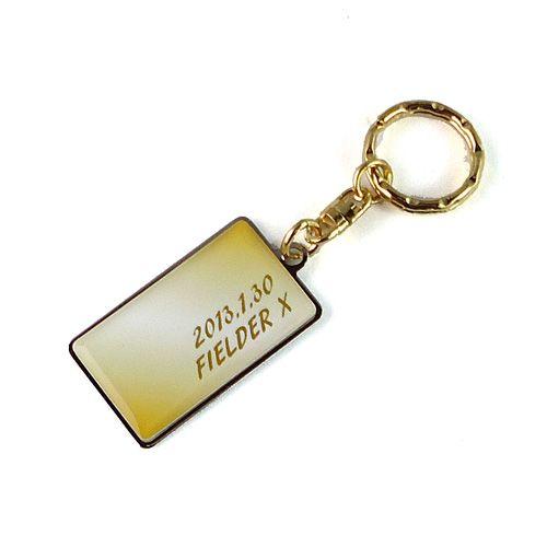 ナンバープレート キーホルダー ストラップ ゴールド 文字ゴールド スチールタイプ 超リアル 文字が消えない トヨタ 日産 ホンダ スバル 三菱 スズキ ダイハツ |  | 05