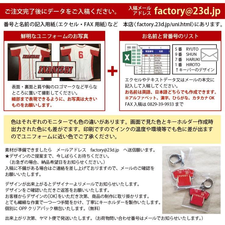 卒団記念品　累計15万個突破　チームユニフォーム　オリジナルユニフォーム　キーホルダー　ストラップ　スチールタイプ　Mサイズ |  | 05