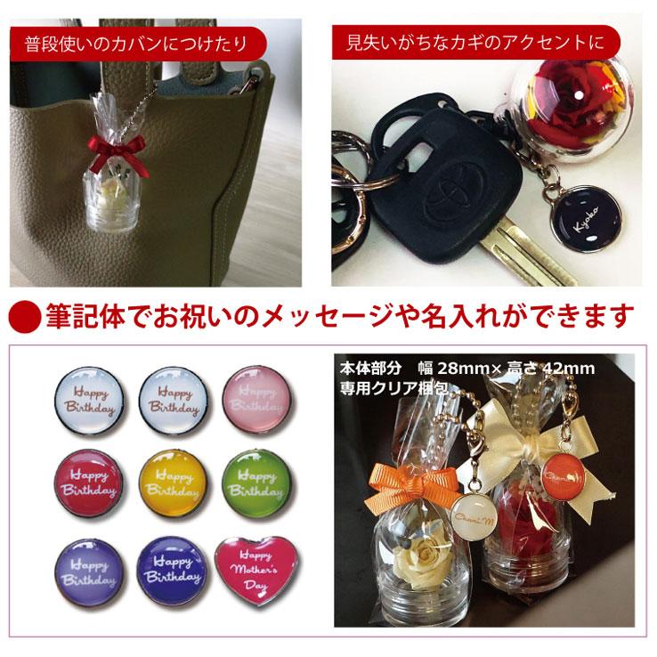 薔薇 バラ プリザーブドフラワー プレゼント  プリザーブドフラワー ドーム キーホルダー キーリング ストラップ バラ 薔薇 記念日 結婚祝い 還暦祝い |  | 03