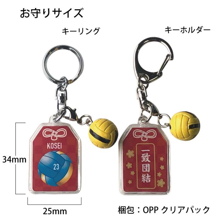 23D GOODS ドッジボール お守り ドッジボール部 部活 キーホルダーS