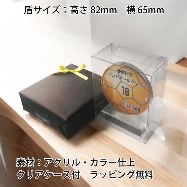 ハンドボール トロフィー 優勝記念 卒団記念 卒部記念 記念品 表彰 スポーツ大会 カラー盾 オリジナルデザイン ギフト 名入れ プレゼント オリジナルグッズ |  | 04