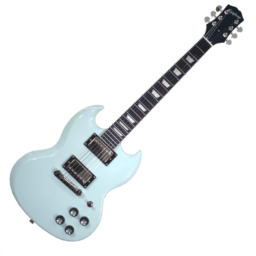 ギター Epiphone Power Player SG (Ice Blue) Epiphone Power Players SG Ice Blue ミニエレキギター : 西尾楽器