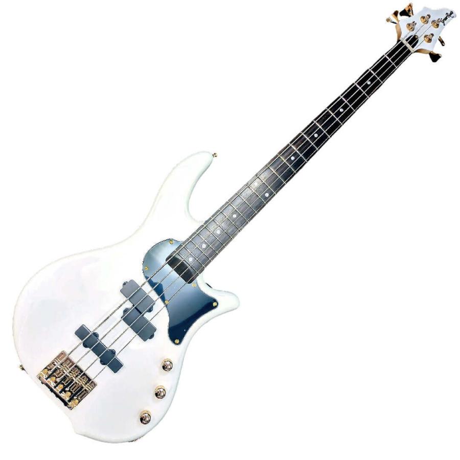 Grass Roots G-BB-DX スノーホワイト 軽量エレキベース_2