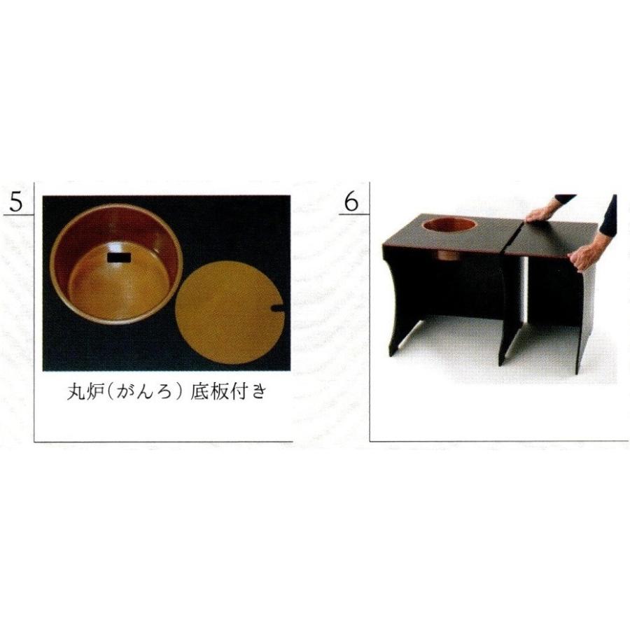 清風棚 立礼卓（立礼棚） 万能机清風棚 : にしかわ茶道具 - 通販