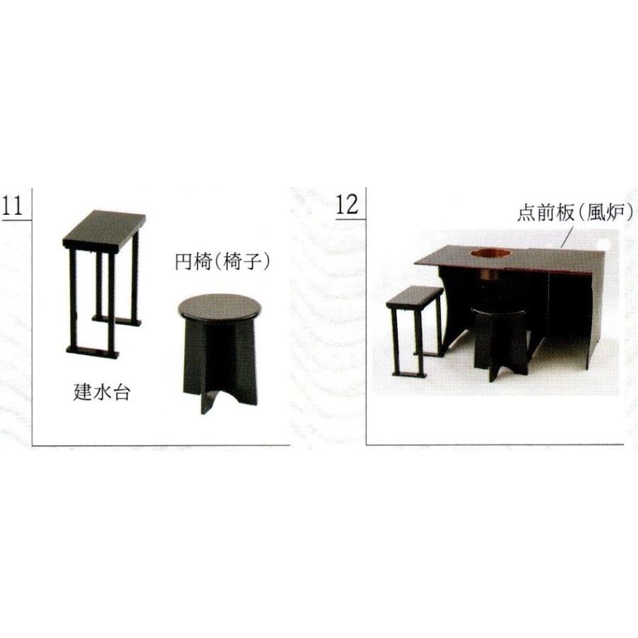 清風棚 立礼卓（立礼棚） 万能机清風棚 : にしかわ茶道具 - 通販