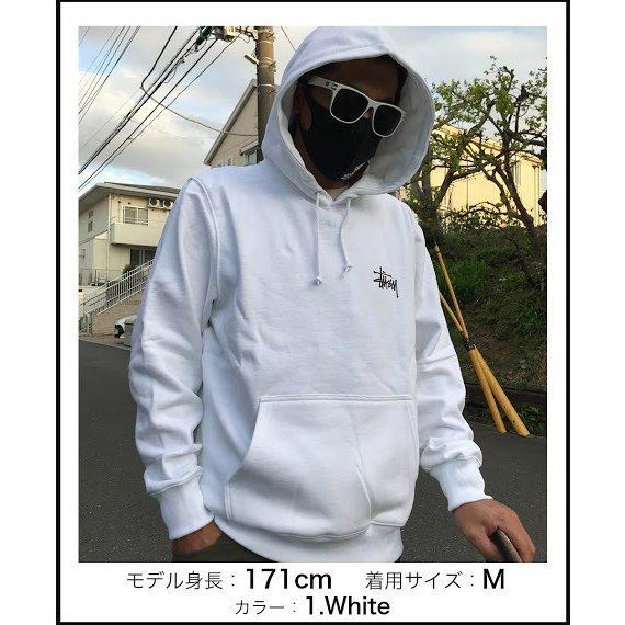 STUSSY ベーシック プルオーバー フード パーカー M STUSSY ベーシック プルオーバー フード パーカー M