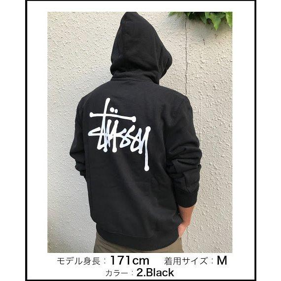 ステューシー メンズ BASIC STUSSY HOOD プルオーバー : 1924649