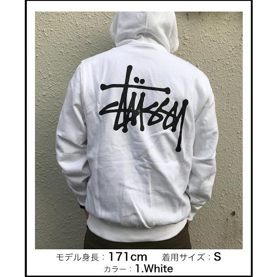 STUSSY ステューシー メンズ BASIC ZIP HOOD プルオーバー STUSSY ステューシー メンズ BASIC ZIP HOOD プルオーバー