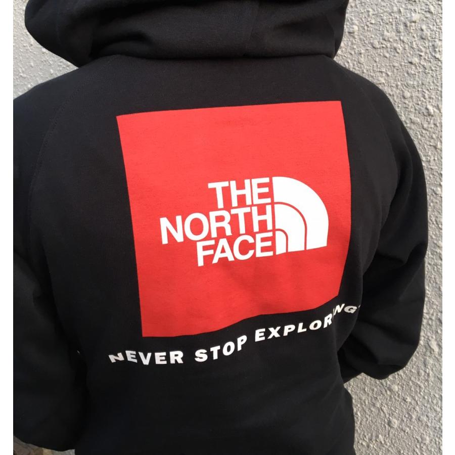 women's red box pullover hoodie