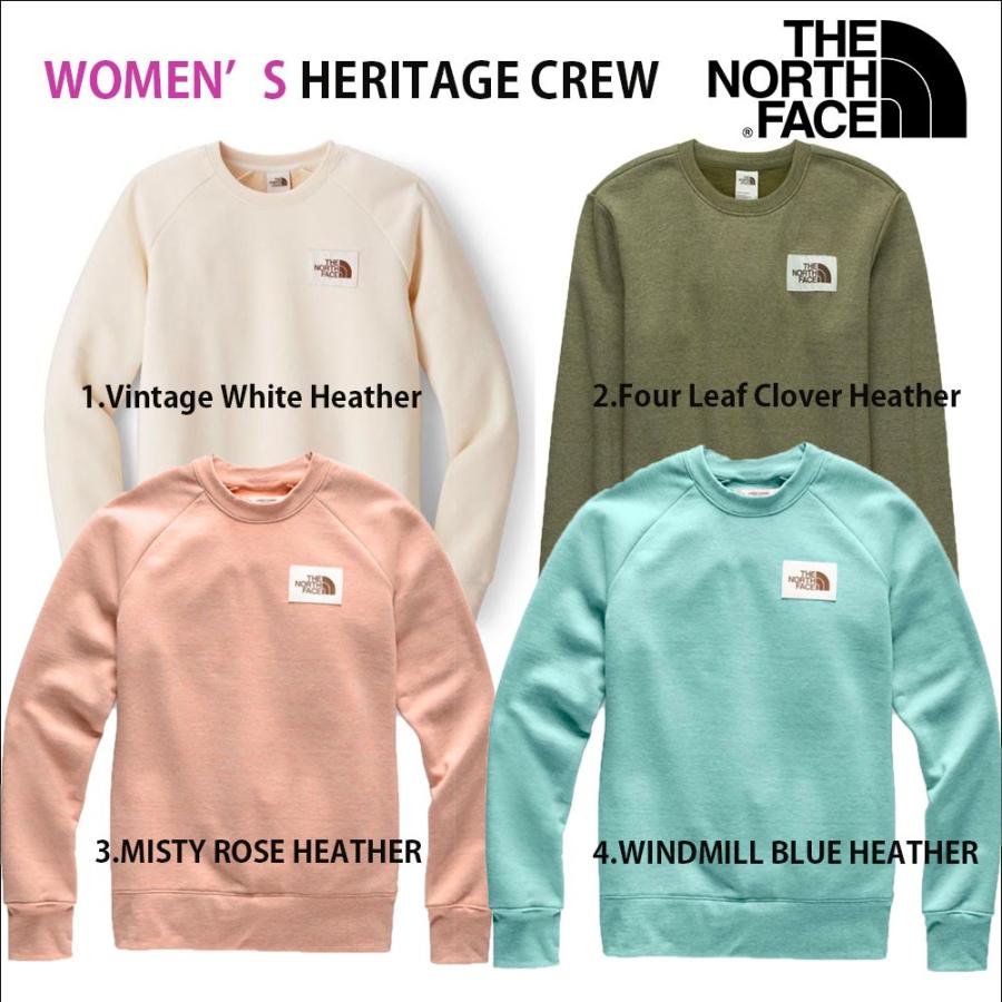 ノースフェイス スウェット レディース The North Face Women S Heritage Crew Nf0a3x9a 247california 通販 Yahoo ショッピング