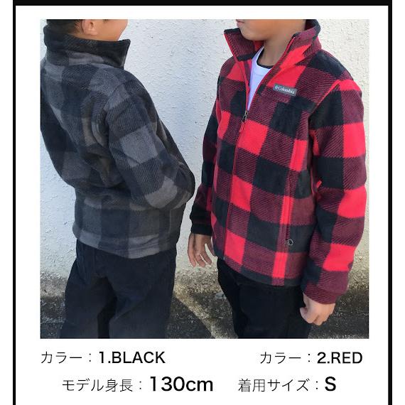 Columbia チェックダウンジャケット 中フリース Columbia/ 【KIDS】ジングIIIフリース /コロンビア / Columbia