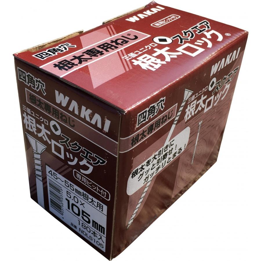 根太ロック スクエア105mm 専用ビット付き 約180本 : 24-7 - 通販