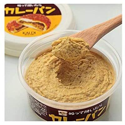 送料無料!KALDI ぬって焼いたらカレーパン 110g x 1 塗るカレーパン トースト用クリーム スプレッド|24exp|03