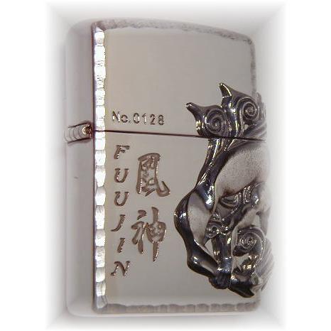 ZIPPO ジッポ ライター ジッポーライター 2si-fu 風神 : 日清工業の