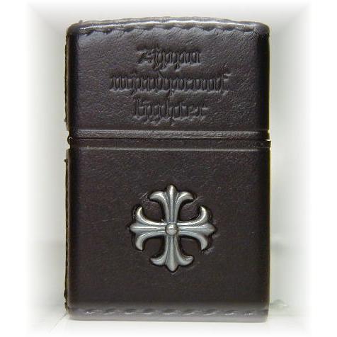 ZIPPO（ジッポー） ジッポ ジッポライター 革巻き クロスメタル cm-4 