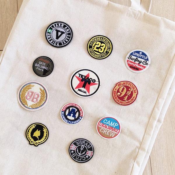 ワッペン 11枚セット アイロン アップリケ アメリカ アメリカン